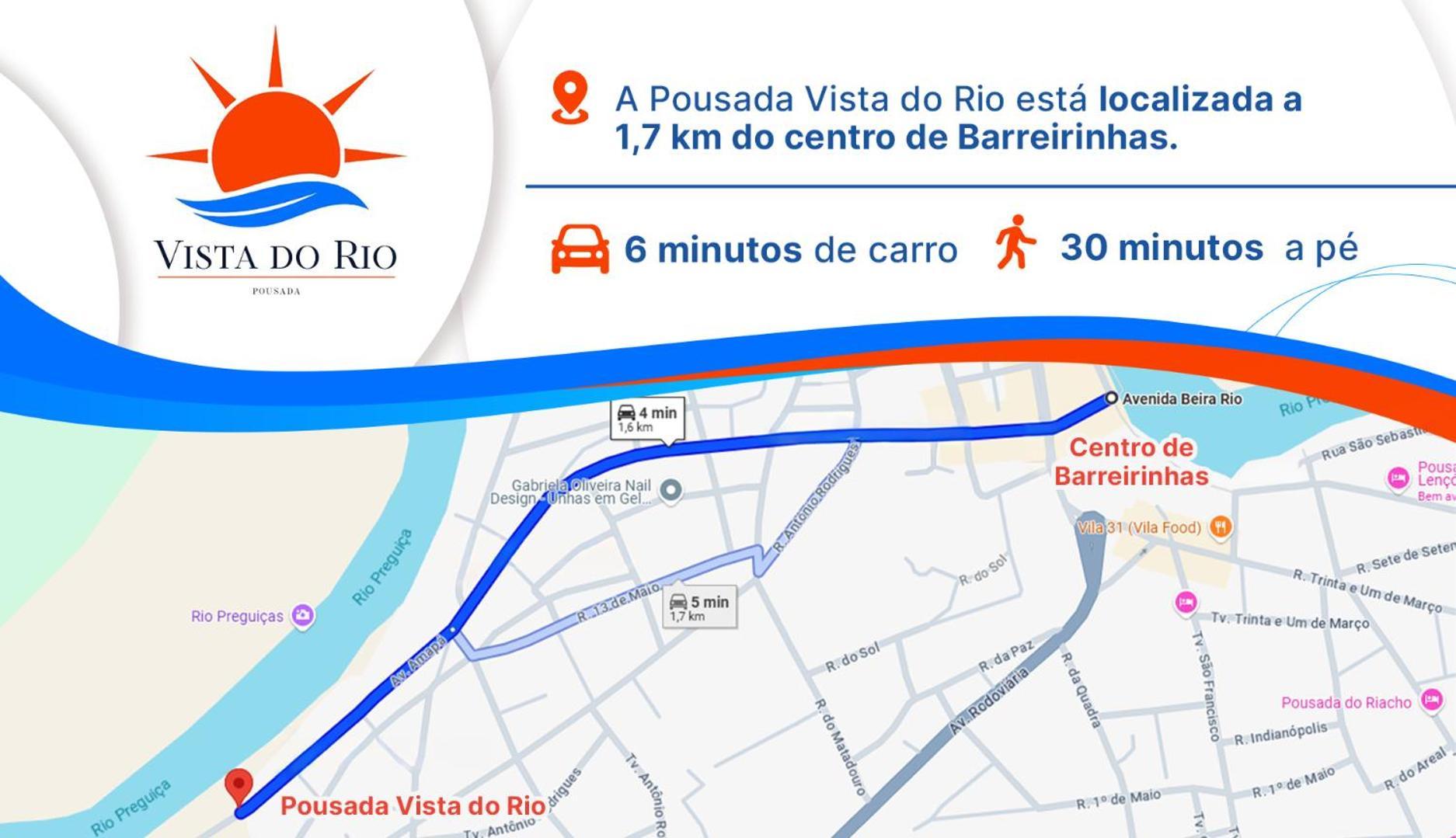 Pousada Clube Vista Do Rio Barreirinhas Εξωτερικό φωτογραφία
